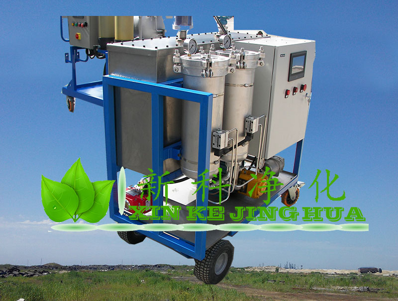 聚结脱水滤油机HCP100A-380-50KC聚结分离